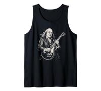 Benjamin Franklin Joue de la Guitare électrique à Bascule Humour Débardeur
