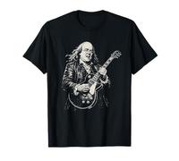 Benjamin Franklin Joue de la Guitare électrique à Bascule Humour T-Shirt