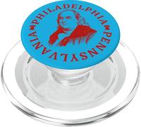 Benjamin Franklin Philadelphie Pennsylvanie Philadelphie Patriotique PopSockets PopGrip pour MagSafe