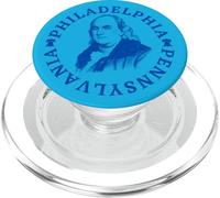 Benjamin Franklin Philadelphie Pennsylvanie Philadelphie Patriotique PopSockets PopGrip pour MagSafe