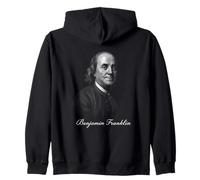 Benjamin Franklin Portrait du père fondateur Classique Sweat à Capuche