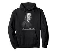 Benjamin Franklin Portrait du père fondateur Classique Sweat à Capuche