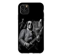 Benjamin Franklin Rock & Roll Guitar Vintage Music Lover Coque pour iPhone 11 Pro Max