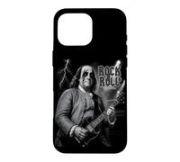 Benjamin Franklin Rock & Roll Guitar Vintage Music Lover Coque pour iPhone 16 Pro Max