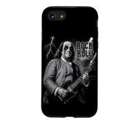 Benjamin Franklin Rock & Roll Guitar Vintage Music Lover Coque pour iPhone SE (2020) / 7/8