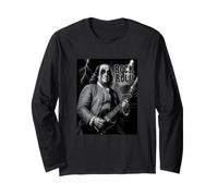 Benjamin Franklin Rock & Roll Guitar Vintage Music Lover Manche Longue