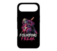 Benjamin Franklin Undead Jouant de la Guitare Founding Freak Music Coque pour iPhone Air