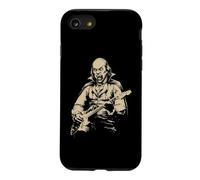 Benjamin Franklin Vampire Jouant de la Guitare Alt Goth Music Band Coque pour iPhone SE (2020) / 7/8