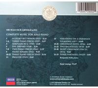Benjamin Frith – Malcolm: Music for Solo Piano – Import