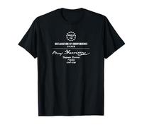 Benjamin Harrison Signature Déclaration d'indépendance T-Shirt