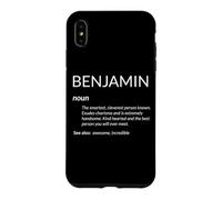 Benjamin is The Best Funny Name Definition Ben Benjamin Coque pour iPhone XS Max