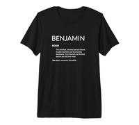 Benjamin is The Best Funny Name Definition Ben Benjamin T-Shirt Haut de Gamme