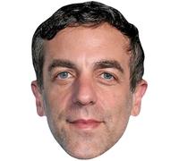 Benjamin Joseph Novak (Stubble) Big Head. Masque Plus Grand Que Nature.