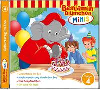 Benjamin Blümchen – Benjamin Minis: Folge 4: Geburtstag im Zoo – CD – Import