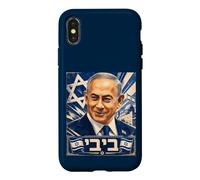 Benjamin Netanyahu, emblématique Premier ministre d'État d'Israël Coque pour iPhone X/XS