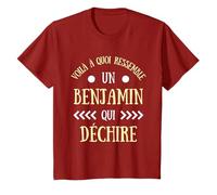 Benjamin qui déchire humour benjamin homme cadeau prénom T-Shirt