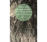 Benjamin-Scholem. Histoire d'une correspondance - Stéphane Mosès - Eclat Eds De L' - Poche - Etude