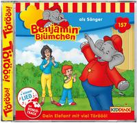 Benjamin Blümchen – Folge 157: Als Sänger – CD – Import – Kiddinx Entertainment