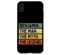 Benjamin The Man The Myth The Legend Funny Personnalisable Coque pour iPhone XS Max