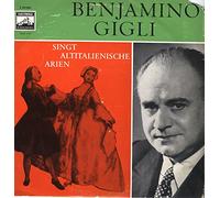 Benjamino Gigli Singt Altitalienische Arien LP Electrola