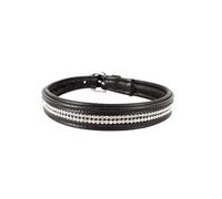Benji & Flo Collier pour chien avec strass éblouissants - Noir - Taille L