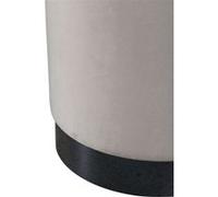 Pouf en Velours "Benji" 42cm Beige