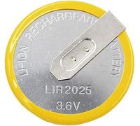 BenjiPower - 1 Pile Bouton LIR2025 (remplace VL2020) 3,6 V pour clé de Voiture.