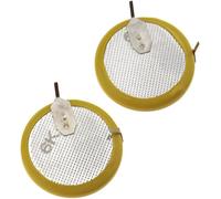 BenjiPower - 2pcs Pile LIR2025 Batterie de télécommande à distance clé fob pour BMW 3 5 7 X3 X5 E46 E38 E39 E53 E60 E61 E83