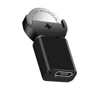 BenjiPower - Chargeur de Pile Bouton Rechargeable (Batterie) pour LIR2016 LIR2025 LIR2032 (remplace CR2032) USB Type C