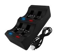 BenjiPower - Chargeur de Piles Plates/Boutons Universel à 4 emplacements (LIR2032, LIR2025, LIR2016, LIR1632, LIR1620, LIR2477, LIR2430, LIR2440, LIR2450, LIR2466)