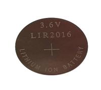 BenjiPower - LIR2016 Pile Bouton Rechargeable Lithium 18 mAh 3,6V 1 pc(s)
