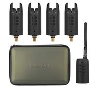 Benkeg-sans Fil Numérique Alarme De Pêche Ensemble De Pêche Bouchée Alerte Sonore Kit Changeable Couleur LED Indicateur D'alarme avec Étui Portable