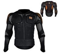 BenKen SBR Équipement de protection pour le corps de ski, sports de plein air, protection dorsale, poitrine, épaules, anti-collision, veste réglable pour snowboard, patinage, moto, motocross