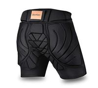 BenKen Short de Protection Hip Pad Pantalon de Protection pour Cyclisme Patinage Snowboard Skating Ski Roller Vélo VTT Homme et Femme (XXL)