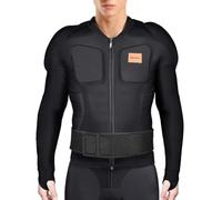 BenKen Ultra Léger Protection Gear Ski Armure de Corps Dos Protection Dos Extérieur Sports Anti-Collision Vêtements pour Snowboard Skateur Ski Equitation Motocross Moto - Court Ski Corps Armure, S