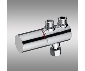 Benkiser Universal Thermostat pour robinet d'équerre, 3/8" x 3/8", 3515050,