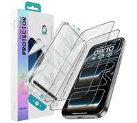 BENKS 2 Pièces Verre Trempé pour iPhone 17 Pro Mat Couverture Complète Film Protection écran Matte Anti-Reflet et Anti-Traces de Doigts, 9H HD Vitre Protecteur Avec Dépoussiérage Automatique