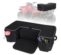 Benlari Sac de Rangement pour VTT 61 L étanche à 4 Roues - Coussin épais et Amovible - pour siège arrière de VTT - Compatible avec Polaris Sportsman Scrambler FourTrax Outlander
