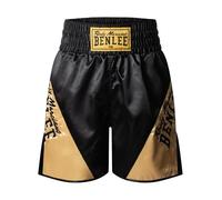 BENLEE Bonaventure Short de Boxe pour Homme, Noir/doré, Taille XXL