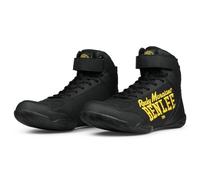 BENLEE Chaussures de boxe Edge, Noir/jaune, 43 EU