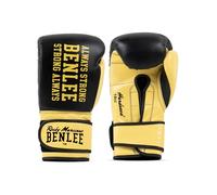 Benlee Leather 199511 Gants de Boxe en Bois Dur Noir/Jaune 12 oz