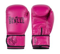 BENLEE Gants de boxe en cuir synthétique (1 paire) Carlos Pink 16 oz