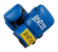 BENLEE Gants de boxe en cuir synthétique Bleu/noir 400 g