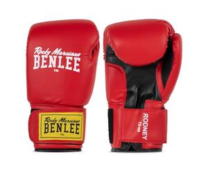 BenLee Mixte Pu Training Glove Rodney Cale on boxeur, Rouge/Noir, 12 EU