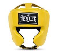 BENLEE Protection de tête en cuir synthétique Mike L/XL, jaune/noir