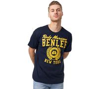 Benlee Rocky Marciano Men Regular Fit T-Shirt Duxbury Homme, Bleu Foncé, S