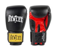 BenLee Rocky Marciano Gants de boxe Fighter Cuir 14 oz Noir/Rouge