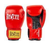 BENLEE Rocky Marciano "Fighter" Gant de boxe cuir, Noir/Rouge, 18 once