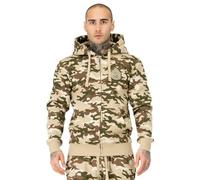 Rocky Marciano BenLee Sweat zippé Frasen Beige Homme Taille S