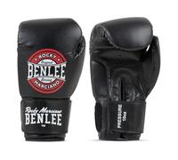 Benlee Pressure Leather Artificial Boxing Gloves Noir 14 oz